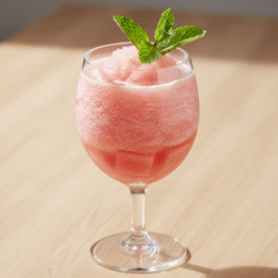 Delicioso Granizado de Sandía con Mambo para Refrescarte