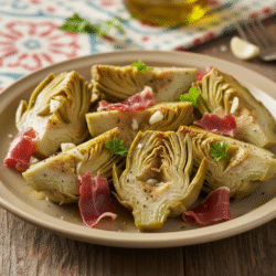 Deliciosas Alcachofas con Jamón al Estilo Mambo: Receta Fácil