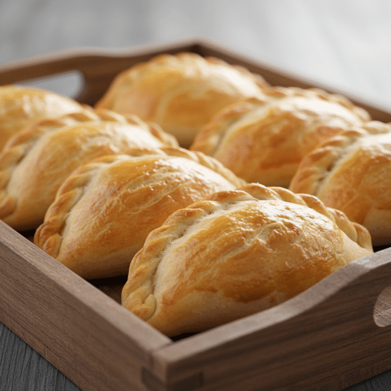 Masa elástica y suave para empanadillas preparada con Mambo de Cecotec en un entorno de cocina moderno.