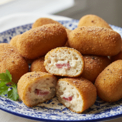 Cómo hacer masa de croquetas de jamón con Mambo