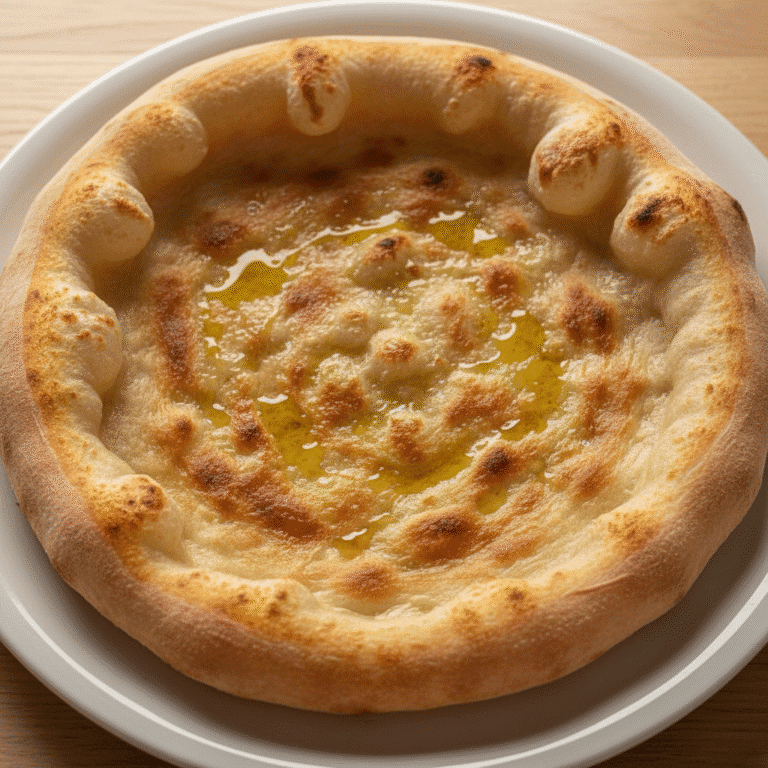 Pizza napolitana con masa elástica y aireada, preparada en un Mambo de Cecotec.