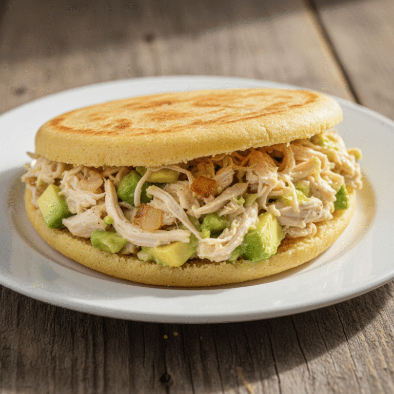 Relleno Reina Pepiada con pollo y aguacate en un bowl, preparado con Mambo de Cecotec.