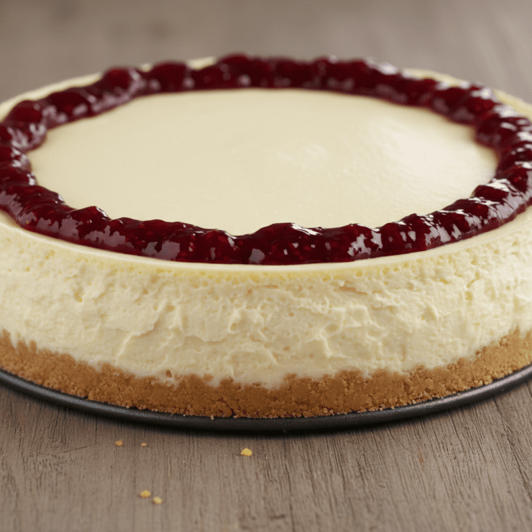 Tarta de queso estilo Mambo Touch con base de galleta y relleno cremoso en plato blanco.