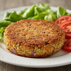 Receta Hamburguesa Mambo: Deliciosa Hamburguesa de Quinoa