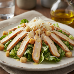 Deliciosa Receta Pechuga Pollo Mambo: Ensalada César Única