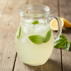 Refrescante Receta Limonada Mambo Cecotec con Albahaca