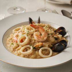 Delicioso Risotto de Marisco en Mambo: Sabor y Tradición