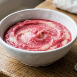 Delicioso Puré de Remolacha y Patata con Mambo para Bebés