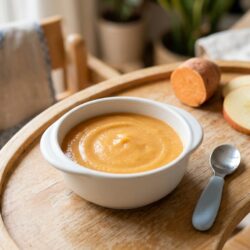 Crema de Boniato y Manzana con Mambo para Bebés (+6m)