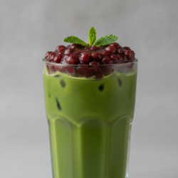 Delicioso Té Matcha con Crema de Adzuki en Mambo