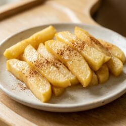Deliciosos Bastones de Manzana Asados con Mambo para Bebés (+6m)