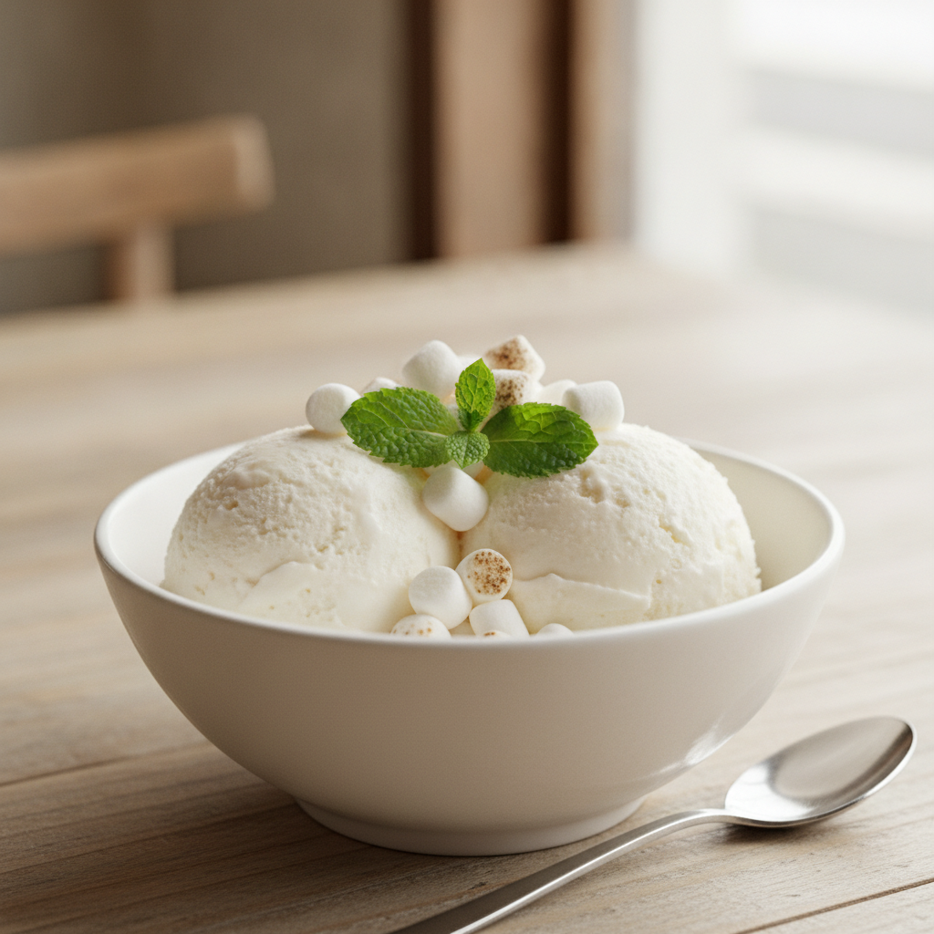 Helado de nubes en robot de cocina Mambo